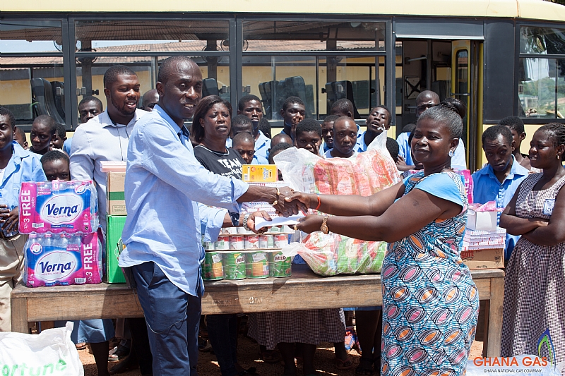 Takoradi: Catholic Special Vocational School Gets Support From Ghana Gas