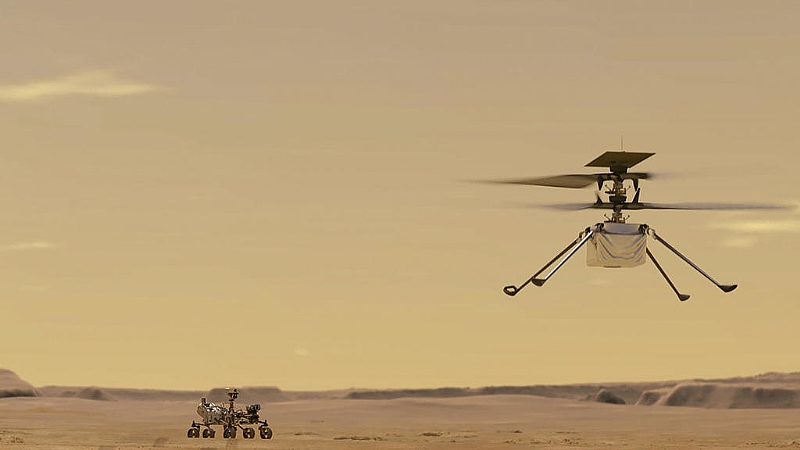 Jubilation As Nasa Helicopter Makes First-ever Powered Flight On Mars