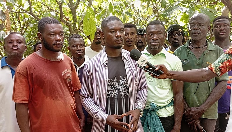 Cocoa farmers wreak more havoc on Barekese Buffer Zone, angry youth push back against allegation