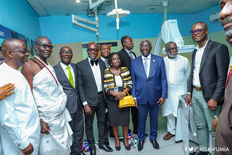 Bawumia unveils the biggest catheterization laboratory in Ghana