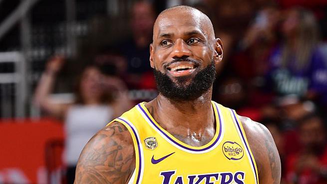 NBA play-offs: LeBron James helps Los Angeles Lakers to overtime win at Hous