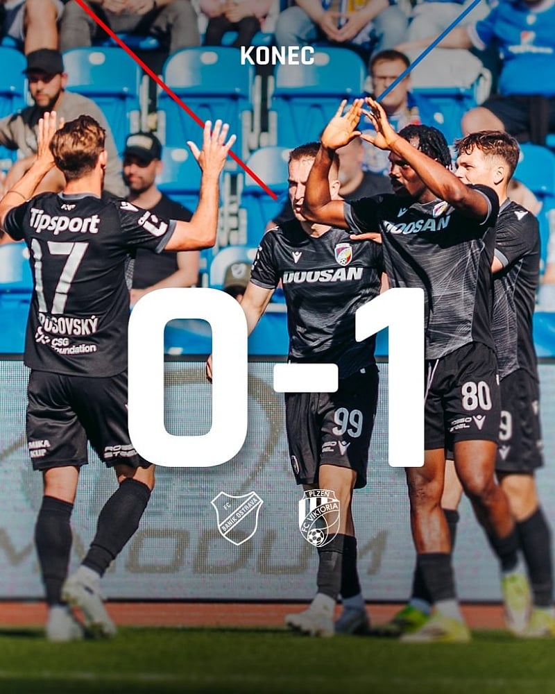 Prince Kwabena Adu strikes as Viktoria Plzen edge Banik Ostrava 1-0