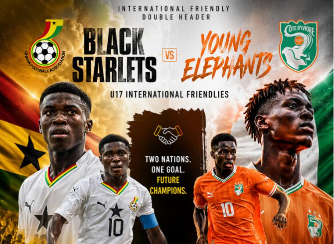U-17 AFCON: Black Starlets to face Ivory Coast in a back-to-back friend as p