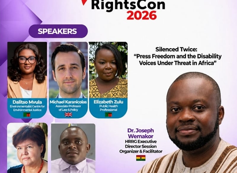 Silenced Twice: Dr. Wemakor Calls for Inclusive Press Freedom Ahead of RightsCon 2026 in Zambia