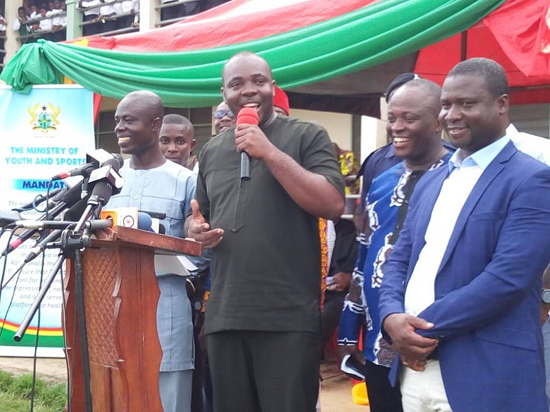 Government To Complete New Edubiase Sports Stadium Soon - Hon. Isaac ...