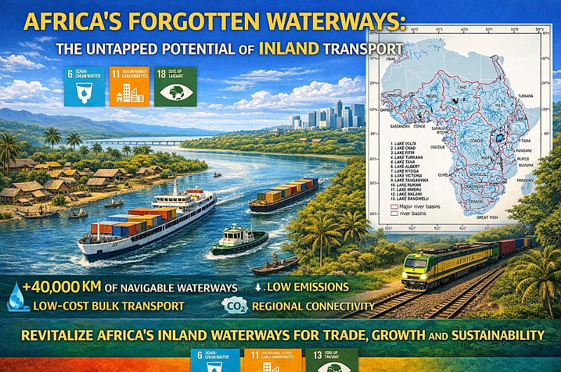 Navigable Rivers In Africa Africa’s Forgotten Waterways: The Untapped Potential of Inland Transport