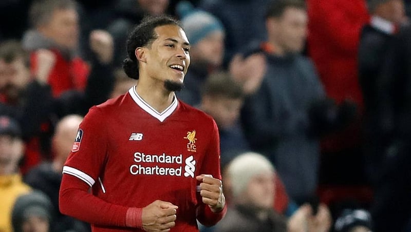 Van Dijk Works His Art In Liverpool Title Push