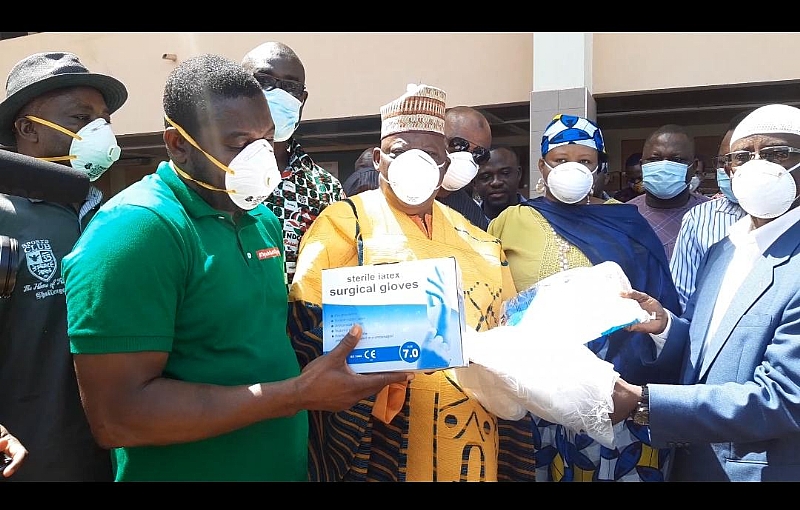 Covid-19: Mahama Donates PPE To Tamale Teaching Hospital