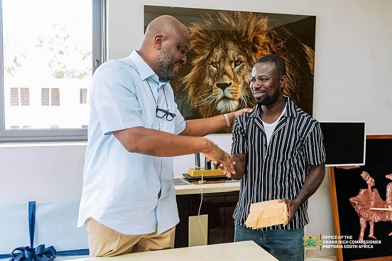 Ibrahim Mahama gives xenophobic victim GH¢200,000, pledges business support