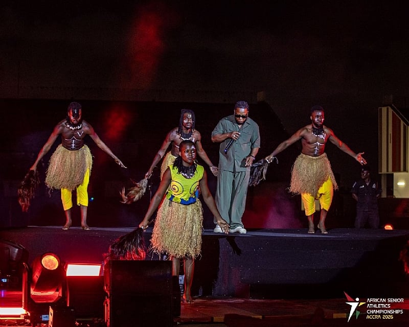 Edem Electrifies African Senior Athletics Championships with High‑Energy Opening Performance
