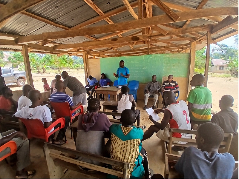 Strengthening Forest Governance: EcoCare Ghana engages commu...