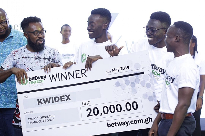Startup Company Kwidex Wins Betway Fintech Challenge