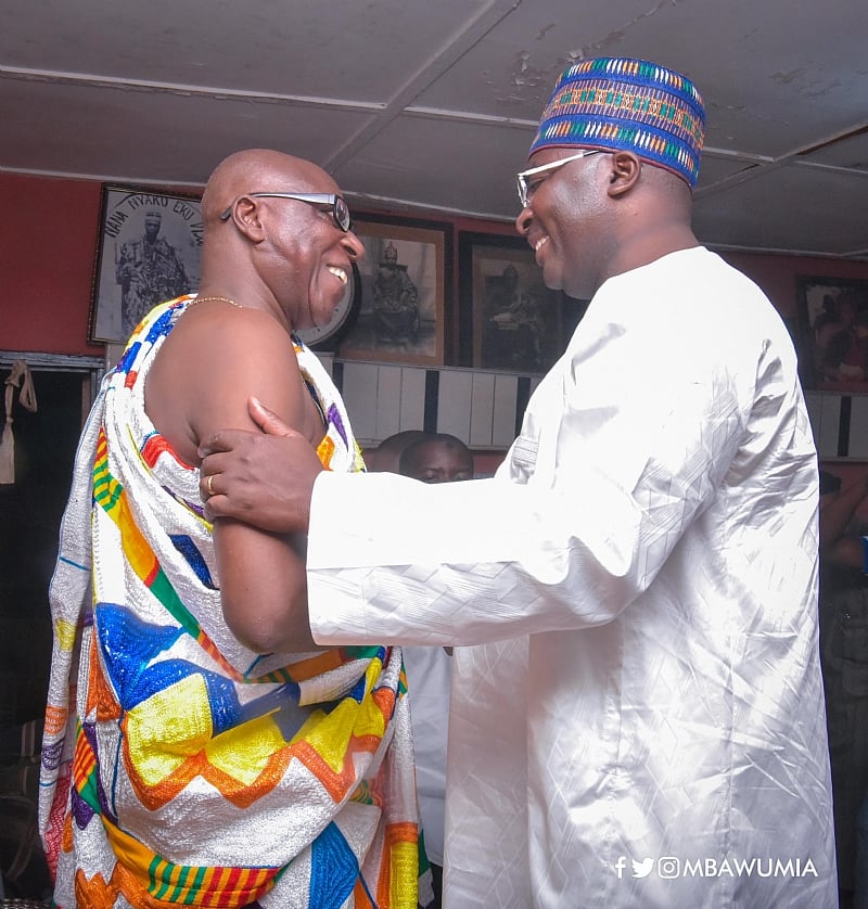 Bawumia Was The Right Choice—Nyakrom Paramount Chief To Akufo-Addo