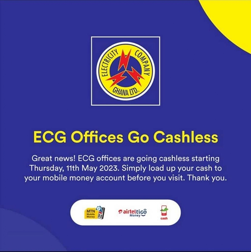 ECG's cashless system rolled out in Volta and Oti Regions - Vimarsana News