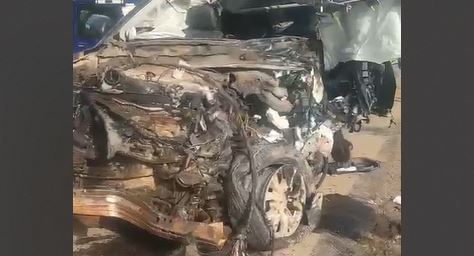 Akufo-Addo's convoy in fatal crash