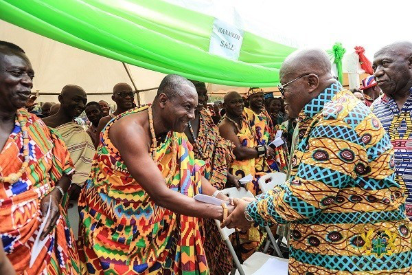 Akufo-Addo Is Godsent – Krachi Paramount Chief