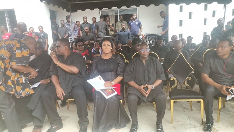 Bawumia leads gov't delegation to final funeral rites of late Kumawu MP Hon Philip Bosaoh - Vimarsana News