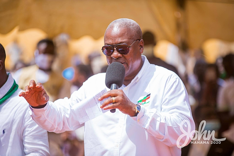 But for Kumawu by-election, NPP wouldn't be fixing your roads — Mahama tell locals - Vimarsana News