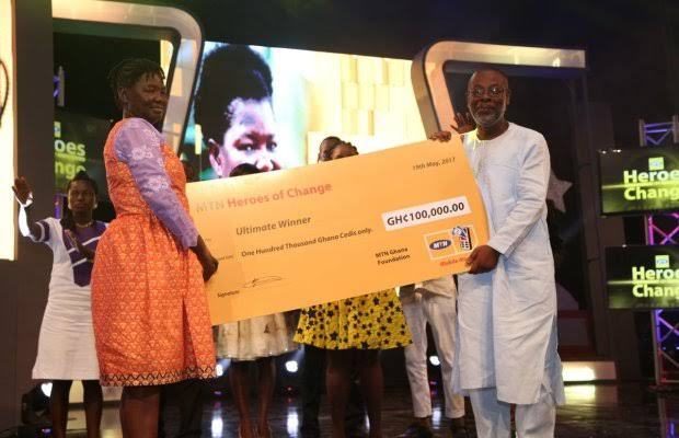 Genevieve Basigha sweeps MTN Heroes of Change Ultimate Award