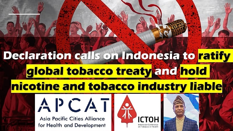 Declaration calls on Indonesia to ratify global treaty and h...