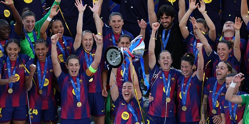Pajor, Paralluelo star as Barcelona thrash Lyon to win Women's Champions Lea