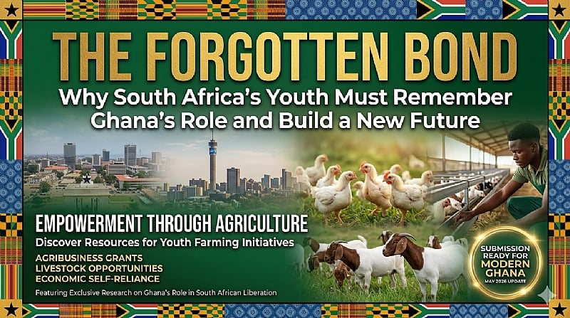 The Forgotten Bond: Why South Africa’s Youth Must Remember Ghana’s Role and Build a New Future