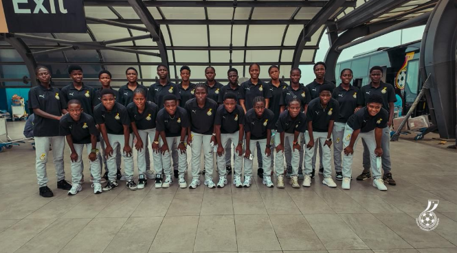 U-17 Women's World Cup Qualifiers: Black Maidens depart Accra for Monrovia a
