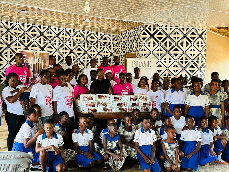 Brave Foundation launches Brave Sanitary Pad Support Fund for over 500 Girls - Vimarsana News