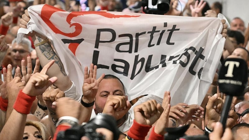 Malta's Labour party wins historic fourth term in shadow of Middle East crisis