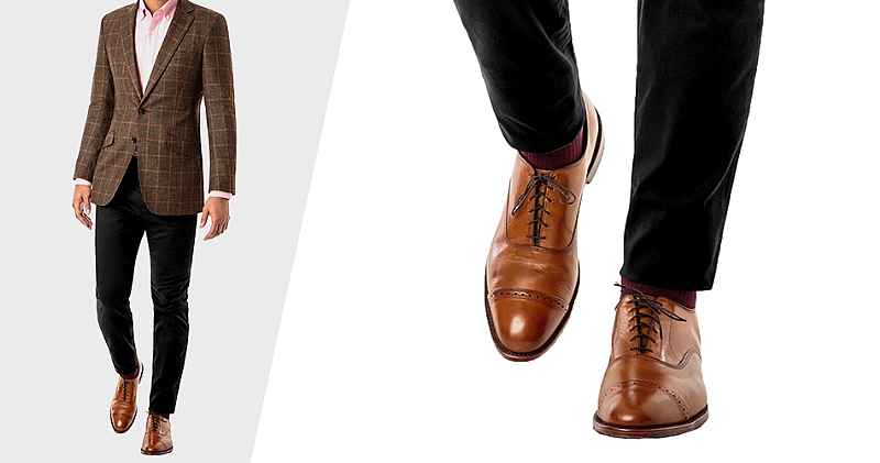 Do brown shoes and brown belt go good with a black shirt and pants? - Quora