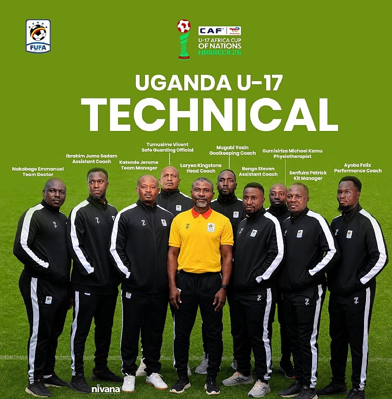 U-17 AFCON: Laryea Kingston leads Uganda technical team ahead of tournament