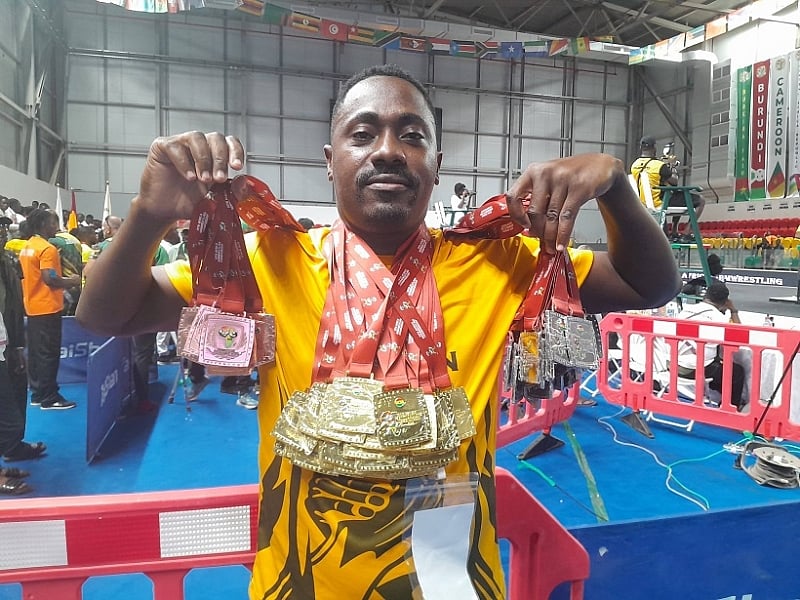 Golden Arms reign supreme as Ghana tops African Armwrestling ...