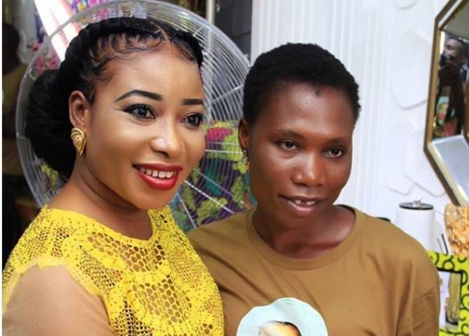 Actress Lizzy Anjorin Jubilates As Sales Girl Is Being Sponsored Abroad 