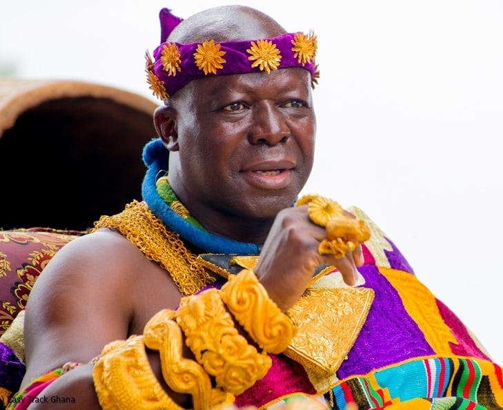 Otumfuo clock 72years today