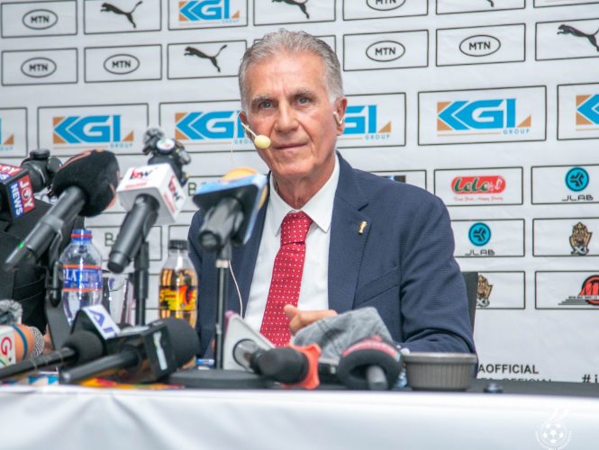 Carlos Queiroz announces 23-man Black Stars squad for Mexico friendly as Aye