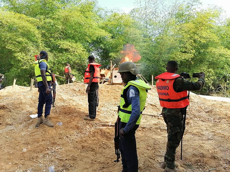Gov't deploys 400 military personnel to combat mining at river bodies - Vimarsana News