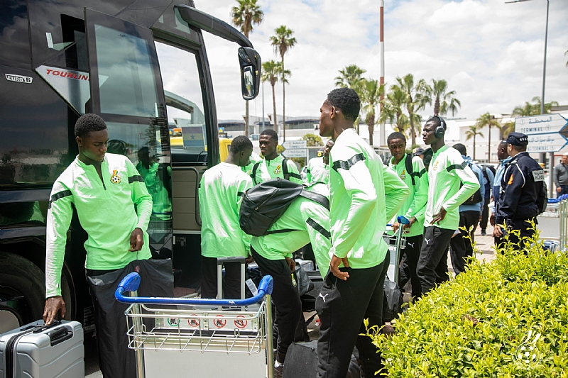 2026 U-17 AFCON: Black Starlets arrive in Morocco ahead of tournament