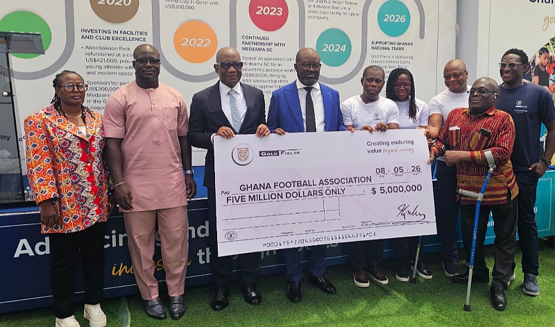 Gold Fields Ghana invests $5m in Black Stars, Black Challenge and Black Quee