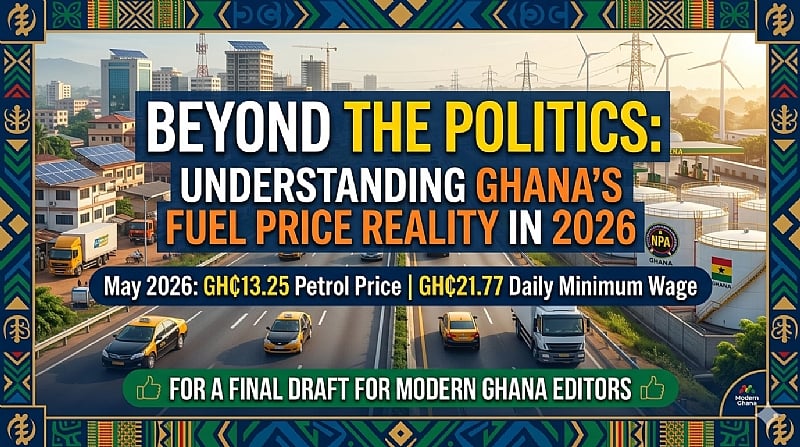 Beyond The Politics: Understanding Ghana’s Fuel Price Reality In 2026