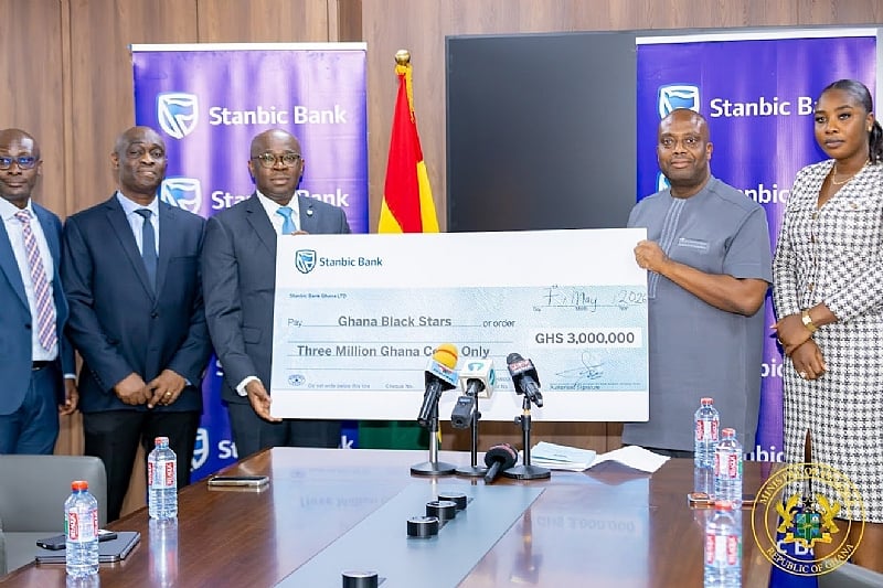 2026 World Cup: Stanbic Bank redeems Gh¢3m pledge to support Black Stars’ ca