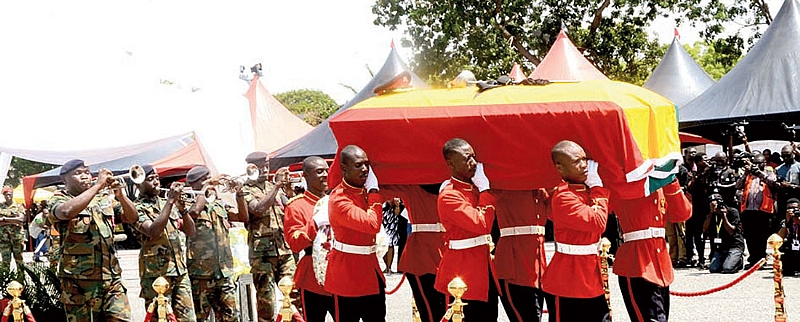 Tears Flow For Mahama