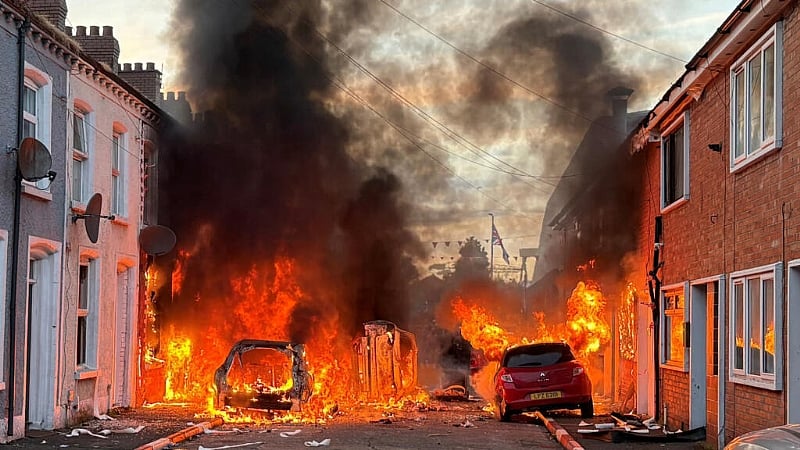 Belfast unrest erupts after stabbing linked to Sudanese refugee