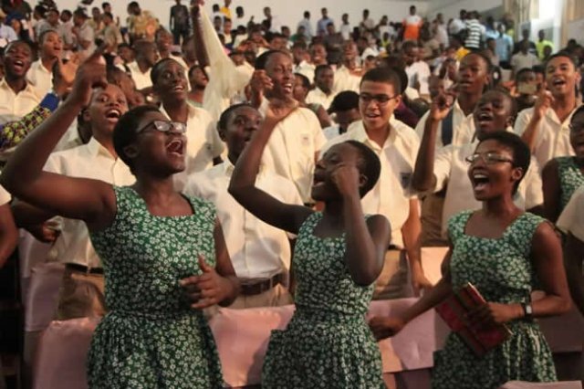 2018NSMQ: Achimota SHS Victory Spark Early Celebration