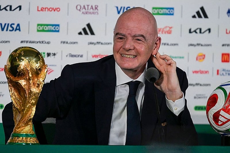 Better to 'chill' over World Cup visa issues, says FIFA boss Gianni Infantino