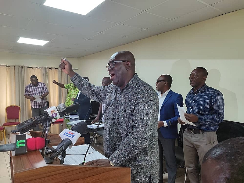 'Restore sacked colleagues by June 26' — TUC and GMWU warns Sunon Asogli - Vimarsana News