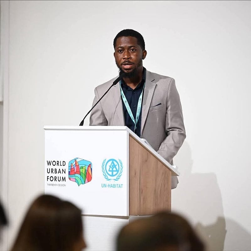 13th World Urban Forum: Prominent Liberian Climate Activist Amplifies Urban Resilience