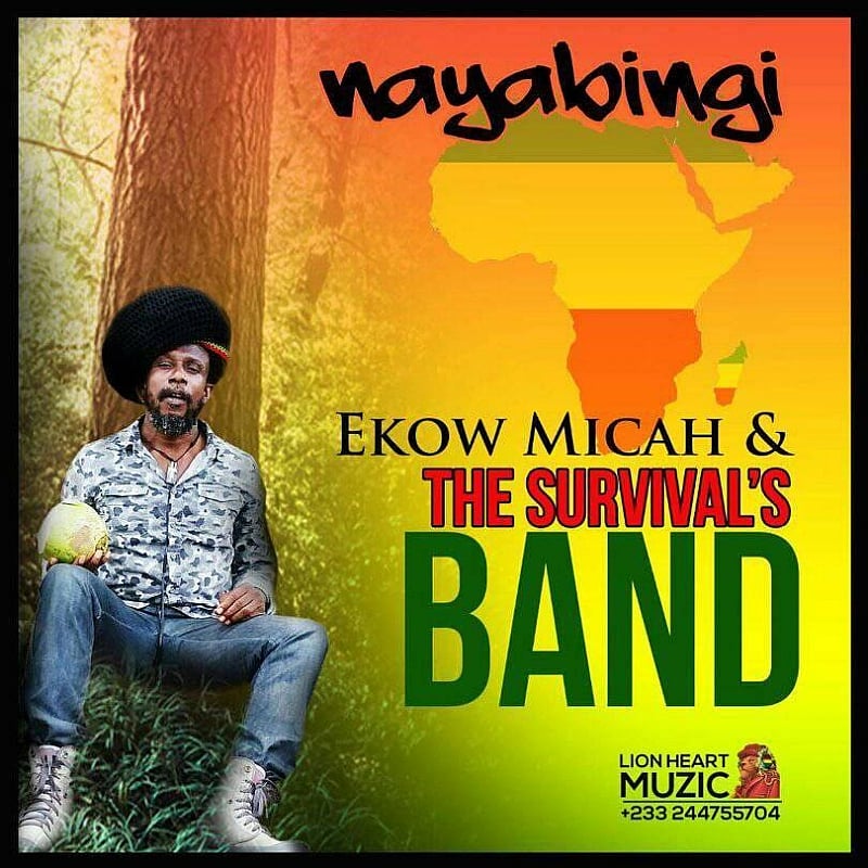 Ekow Micah Officially Releases World-Class Reggae Song 'Nayabingi'