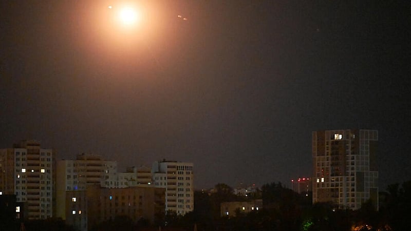 Kyiv monastery damaged in Russian air attack as strikes intensify across Ukraine