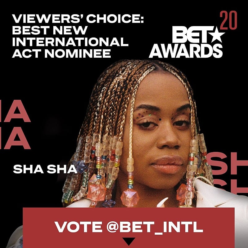 Amapiano Shasha first BET Awards nomination for Zimbabwe