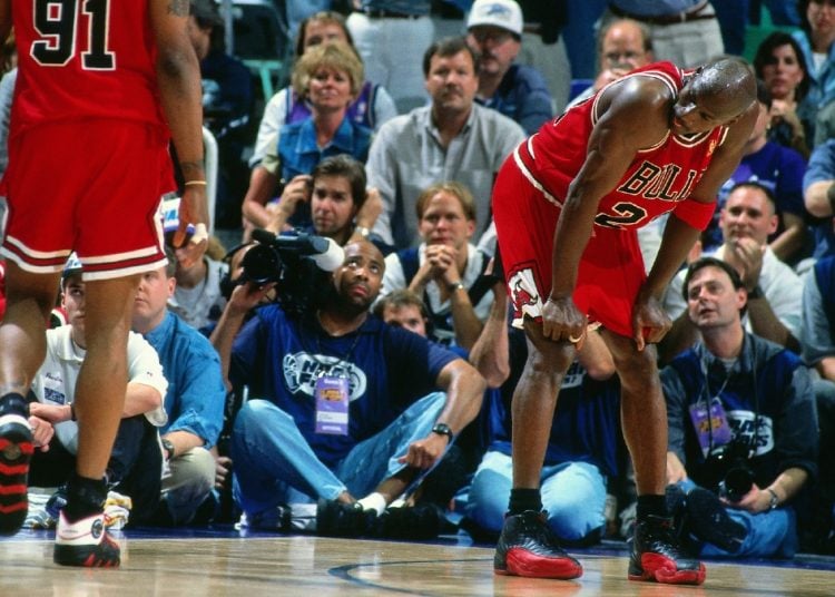 Michael Jordan’s ‘Flu Game’ sneakers auctioned for $1.38 million